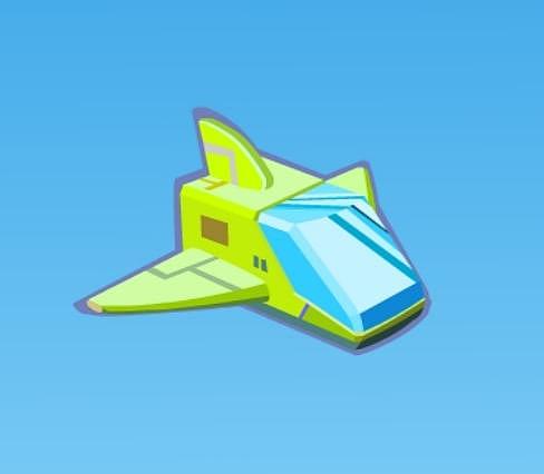 矢量小本_飞船场景 小怪物（图ZNjgxMjU0OA==） - 新锐潮流插画 - 站酷设计师CG旅行者YL原创素材 - 站酷ZCOOL