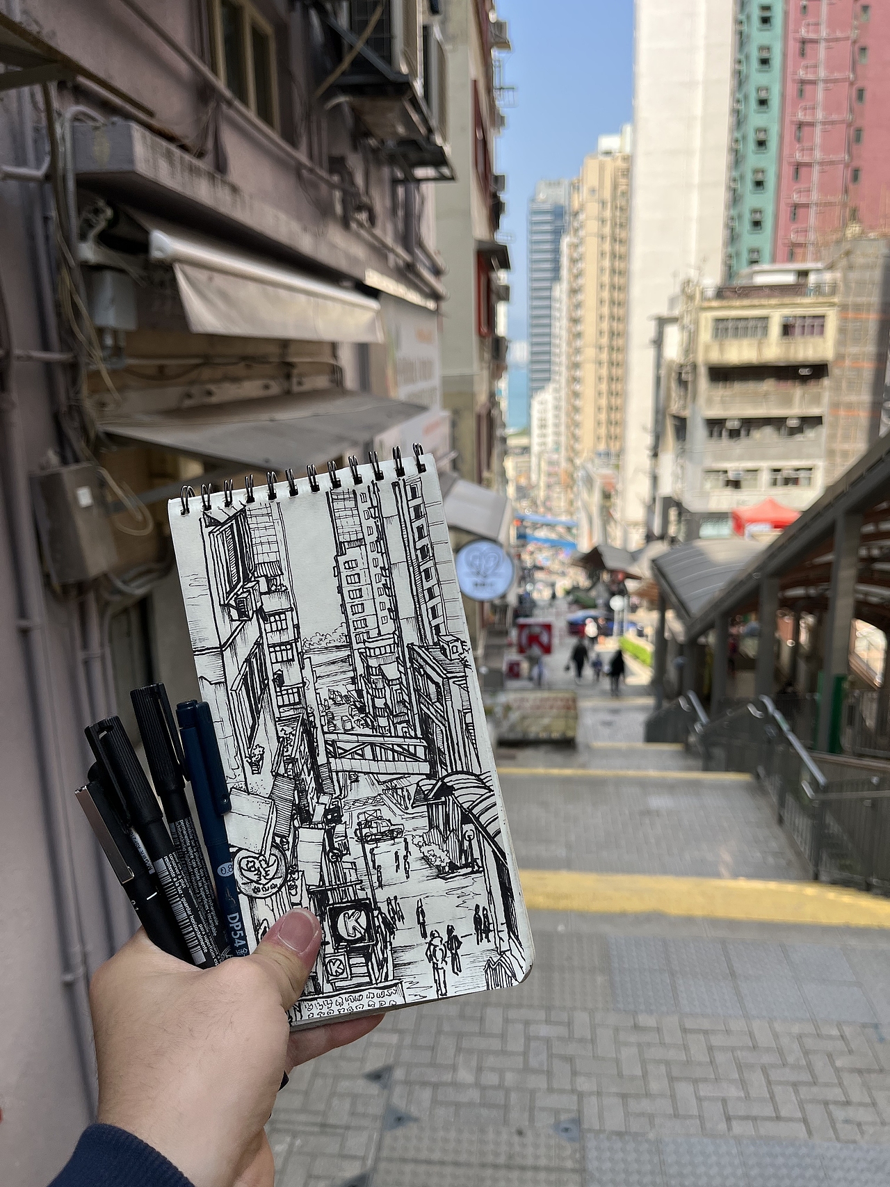 2022-2023香港&澳门速写行（图ZMzM4MjIwNTYw） - 绘画 - 站酷设计师HSChen原创素材 - 站酷ZCOOL