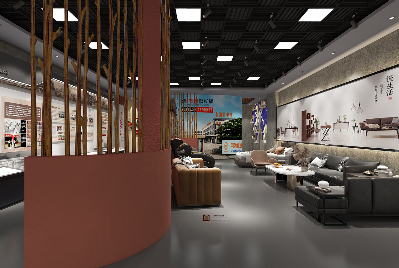 工装——企业文化展厅 工业机器农产品