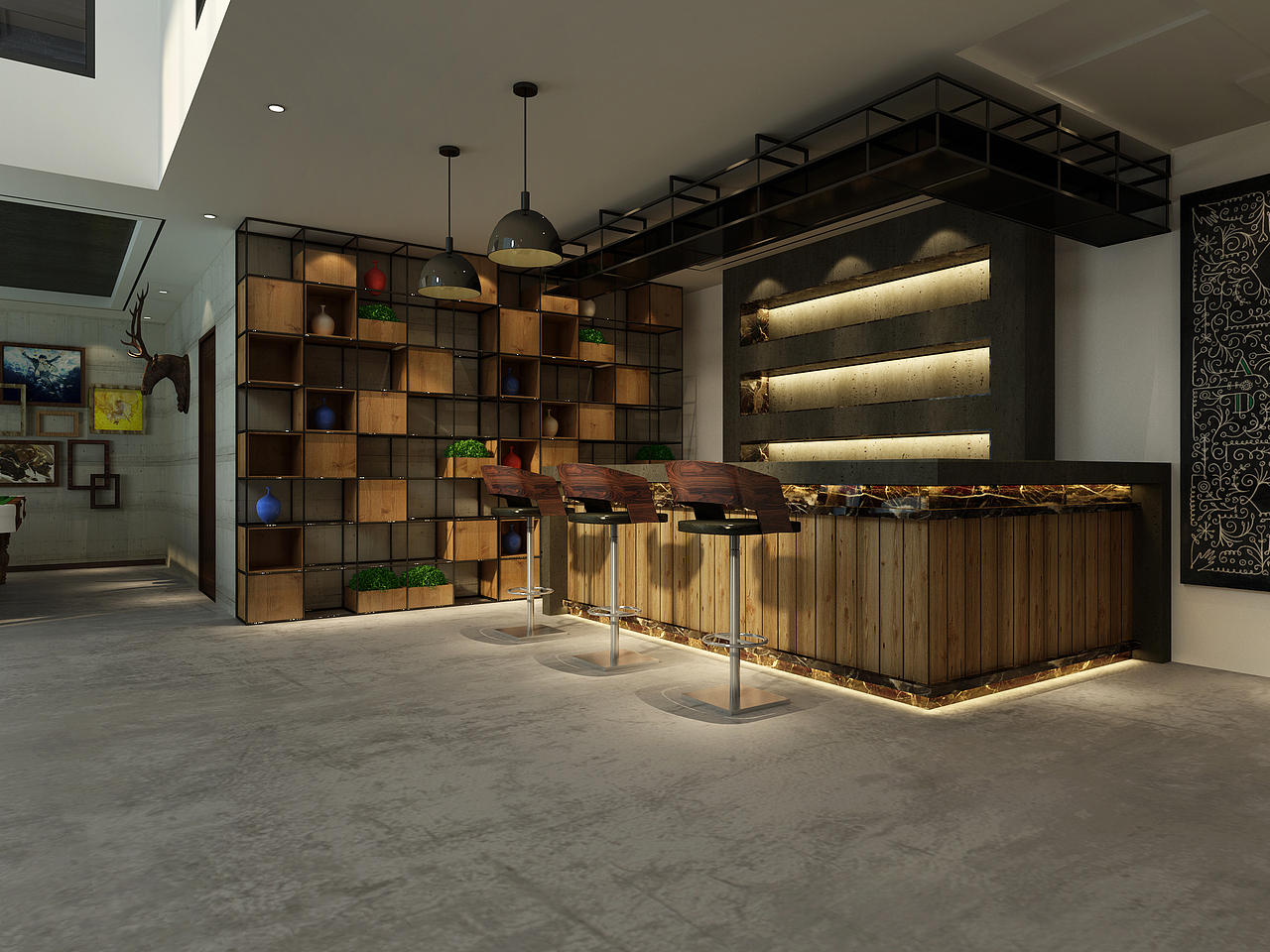 毕设——不成立的工作室设计。