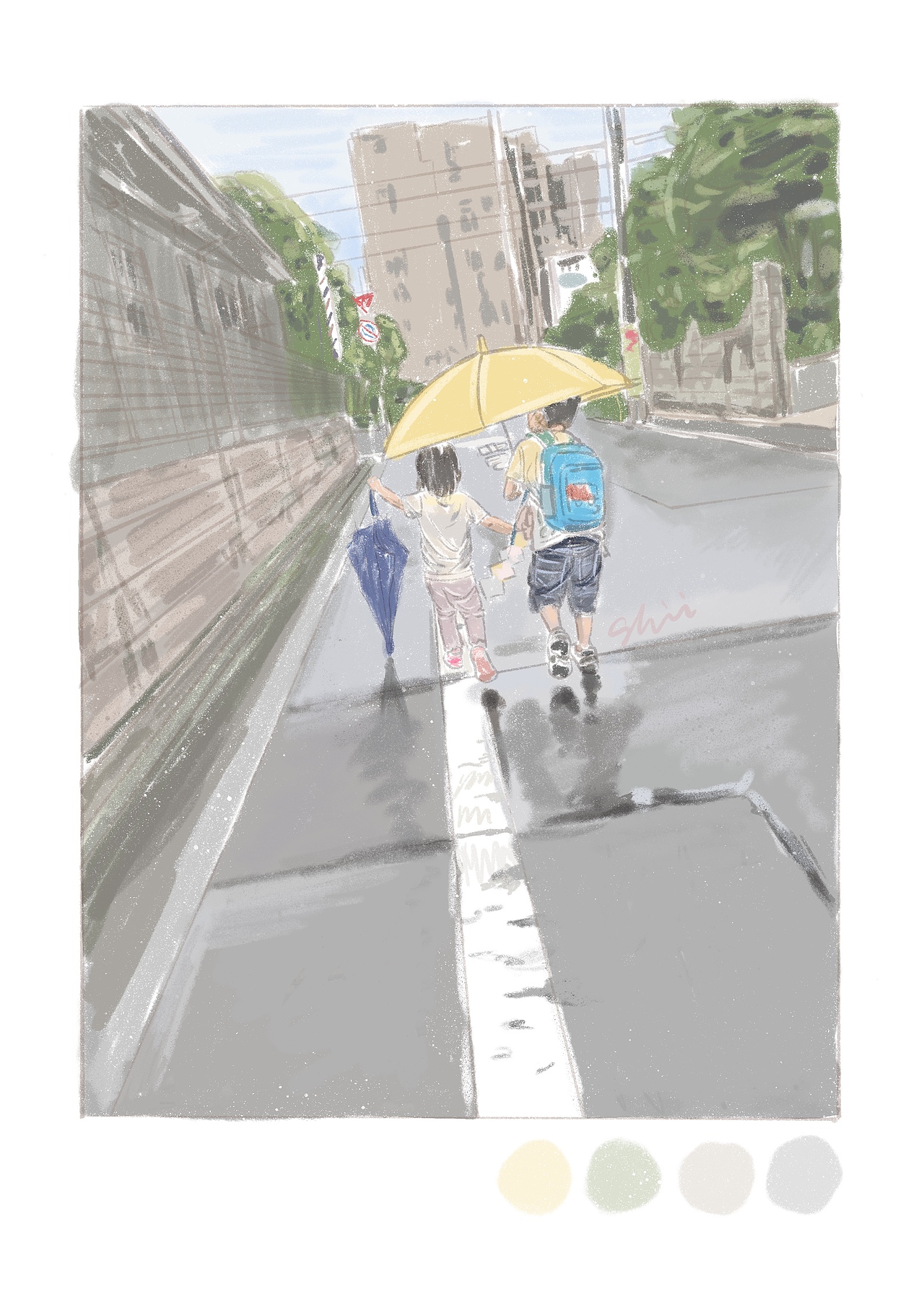 就你俩是亲兄妹｜灵感来自朋友圈的一张插画（图ZMjE1Mjg5NDA0） - 商业插画 - 站酷设计师小老板Shii原创素材 - 站酷ZCOOL