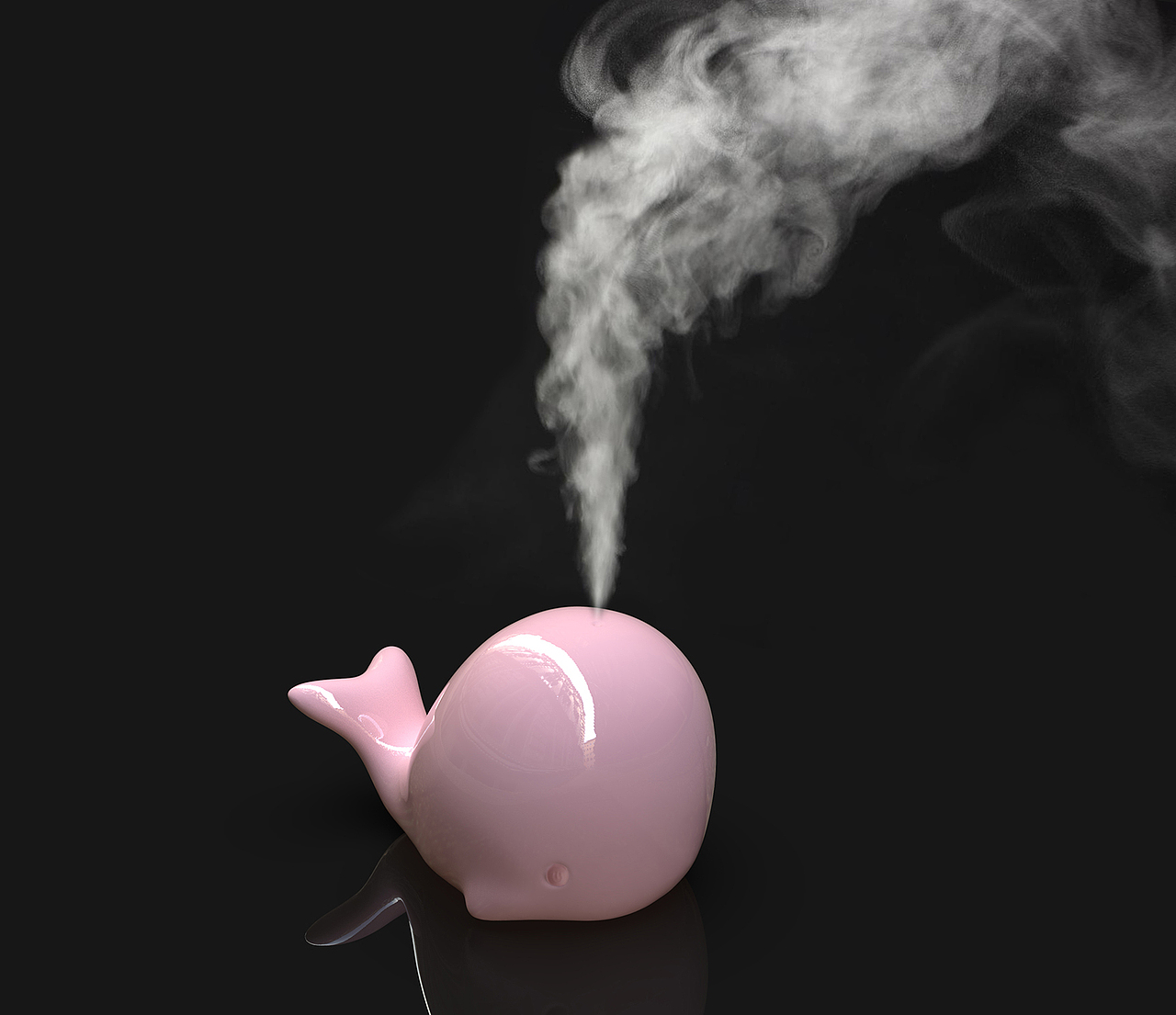 《如鱼得水》鲸宝宝加湿器（图ZMjU4NDI0OTcy） - 生活用品 - 站酷设计师Bigbigstone原创素材 - 站酷ZCOOL