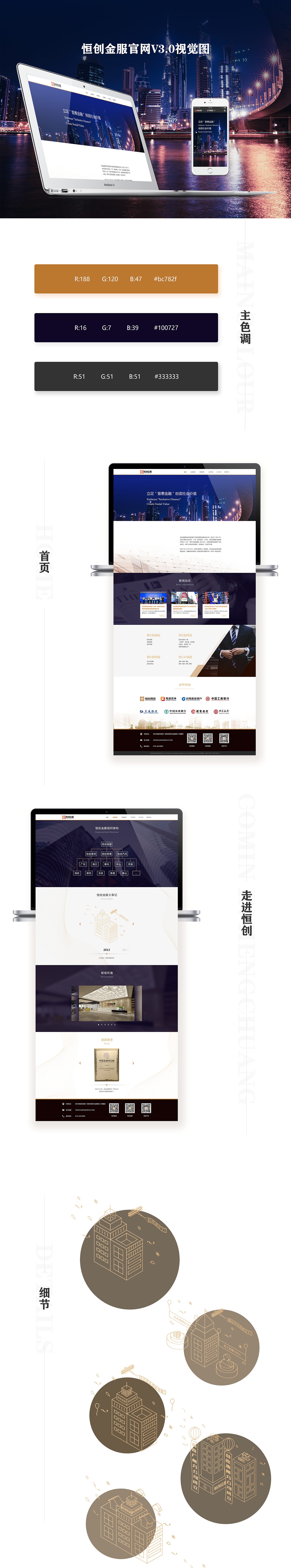 金融官网网页设计