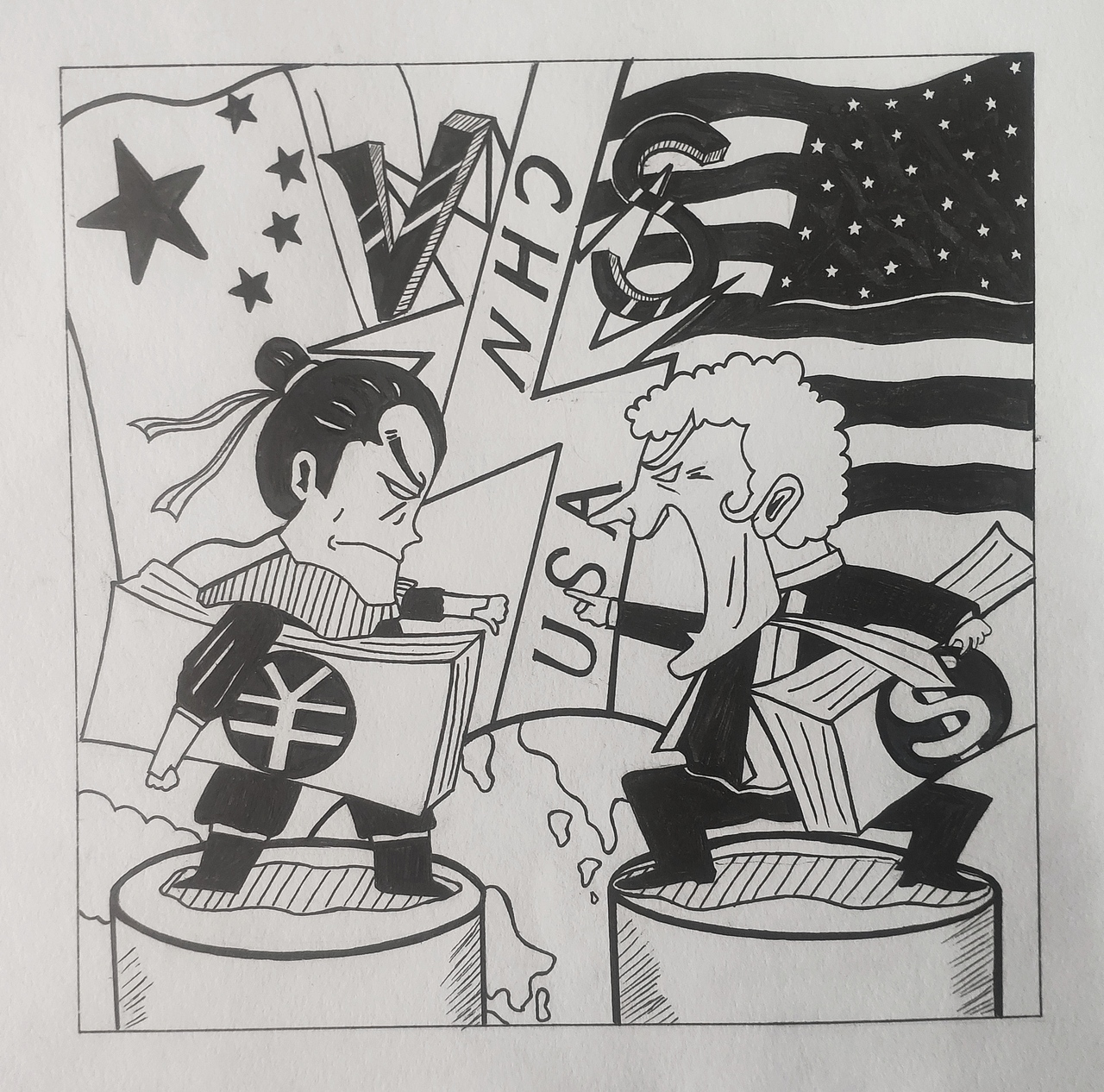 设计素描 对比（图ZMTg3MDk1Nzky） - 绘画 - 站酷设计师Luller原创素材 - 站酷ZCOOL