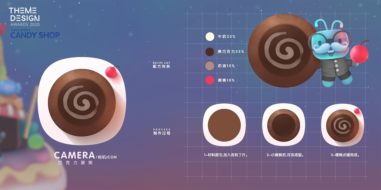 七叔叔的糖果铺（图ZMjEzMjQ3Mzg0） - 主题/皮肤 - 站酷设计师7years原创素材 - 站酷ZCOOL