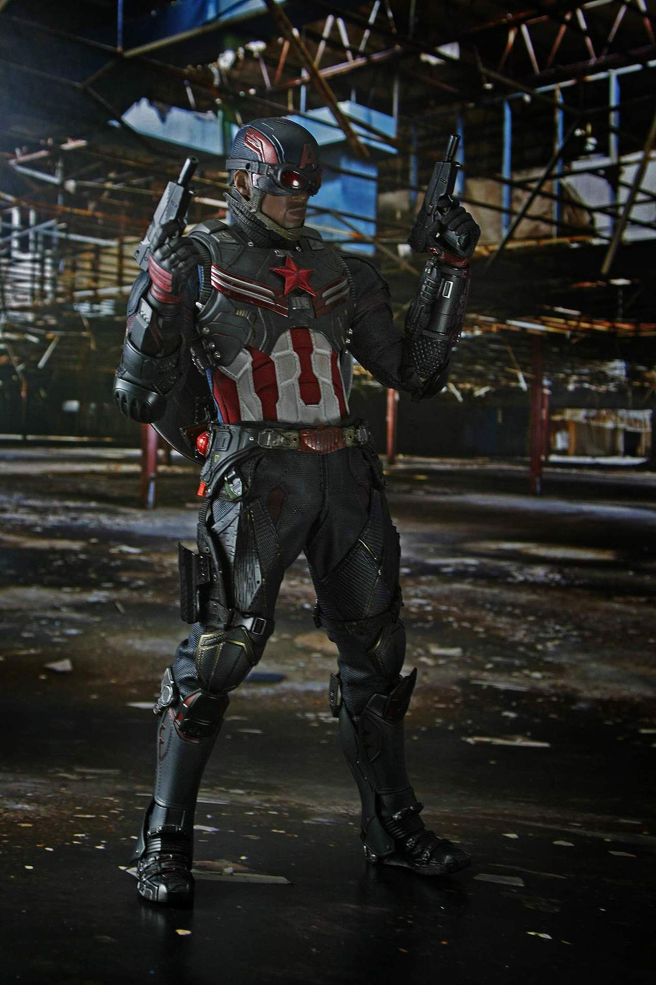 眉间白火的臆造自d之猎鹰美国队长