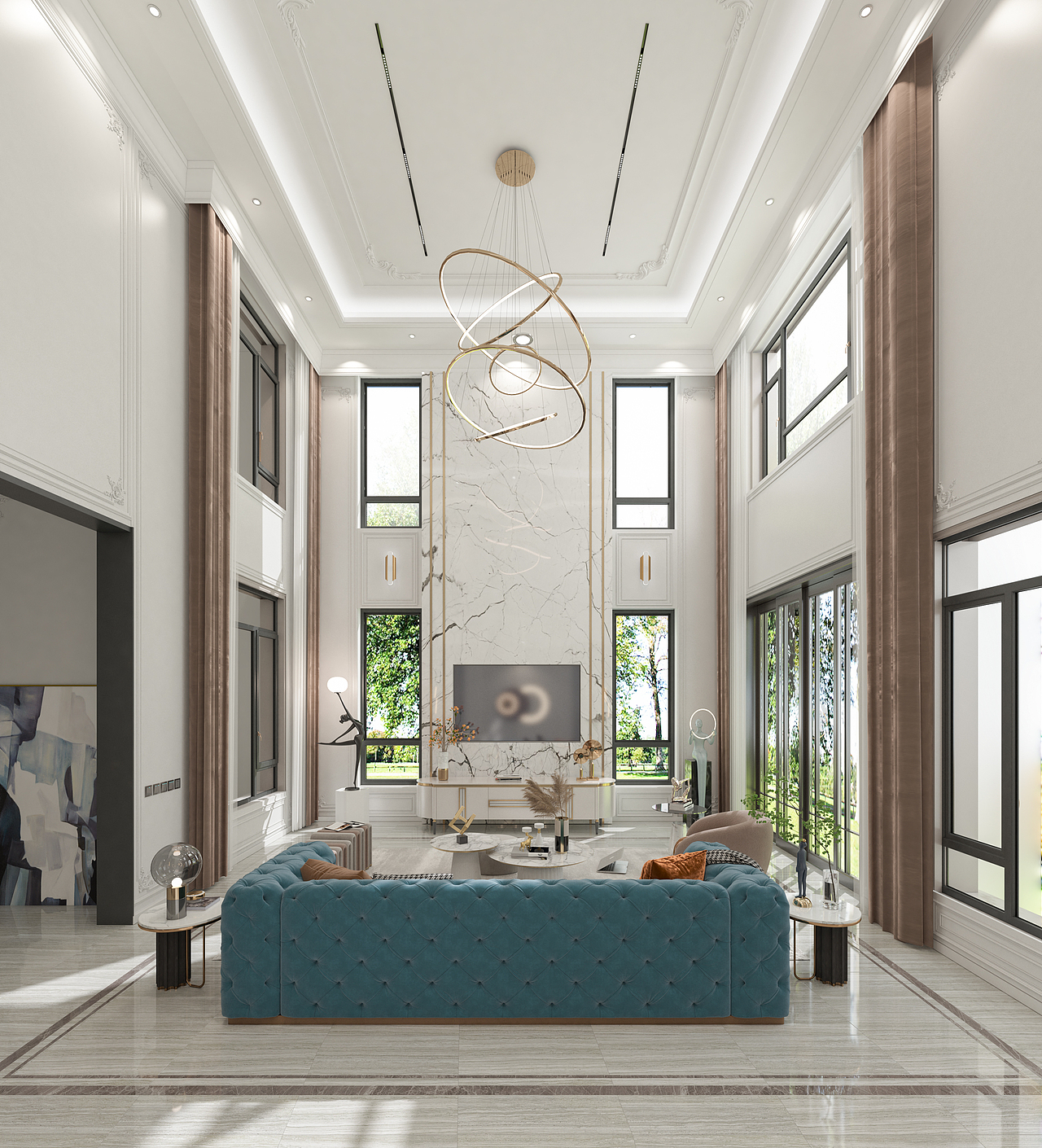 首开紫郡复式别墅