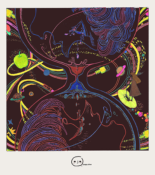 Breath（图ZMjg5MzMwNDky） - 艺术插画 - 站酷设计师SalineWood原创素材 - 站酷ZCOOL