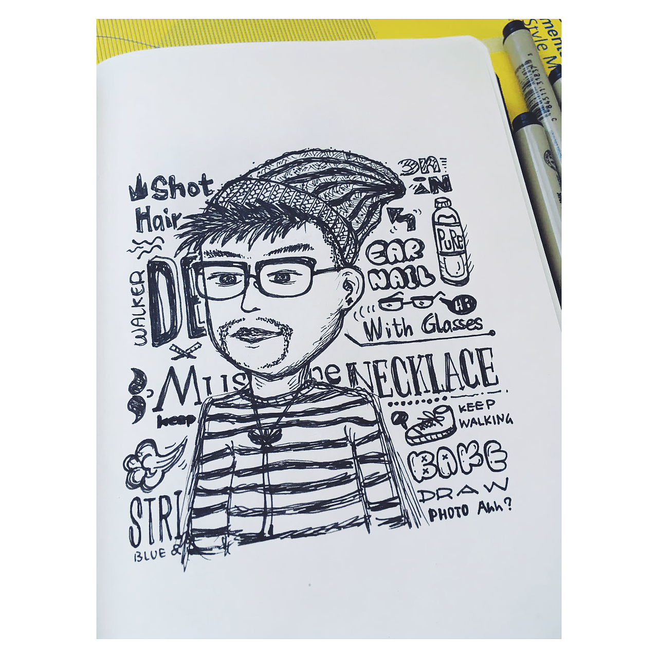 日练 随笔 涂鸦 晒本31