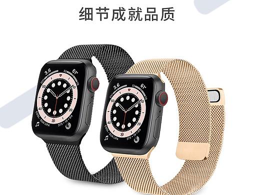 苹果两节米兰尼斯表带