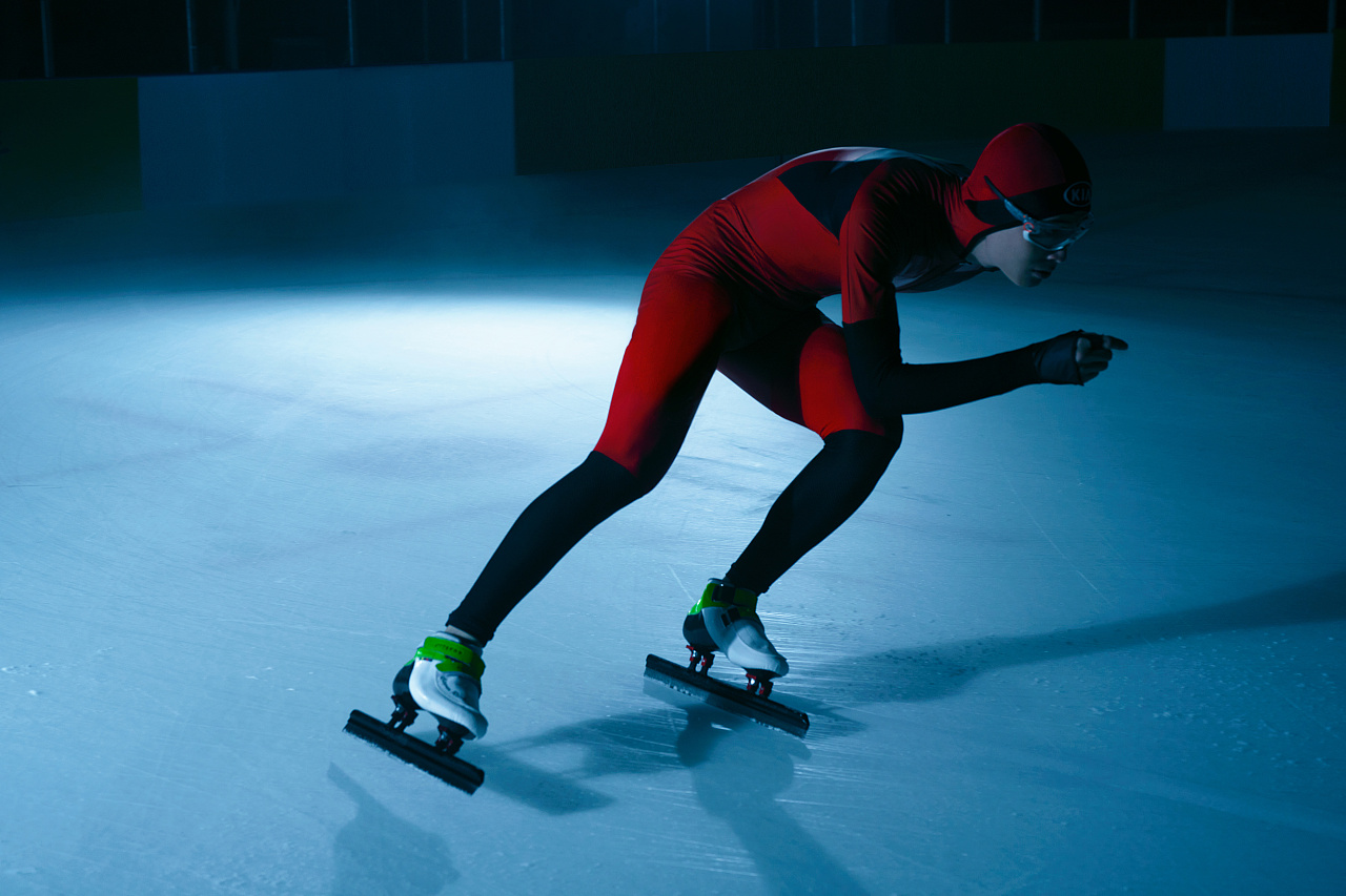 速度滑冰 speed skating|摄影|人像摄影|fengstudio - 原创作品