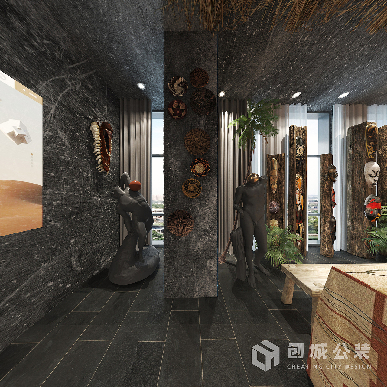 创城云筑 | 杭州微念主题会议室（图ZMjUxODEwOTcy） - 商业空间设计 - 站酷设计师创城云筑原创素材 - 站酷ZCOOL