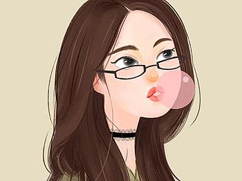 人物头像插画