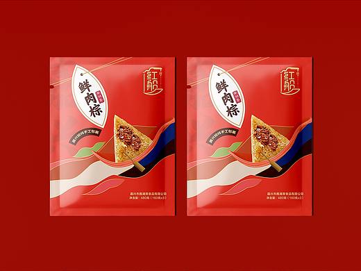 红船粽端午粽子高端包装袋设计-方维设计