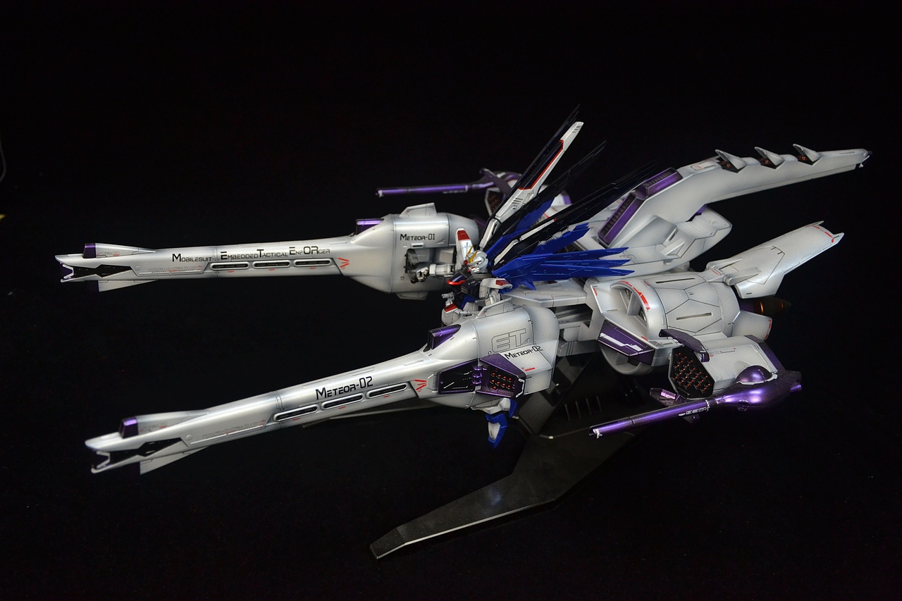 hg seed流星装备 rg自由