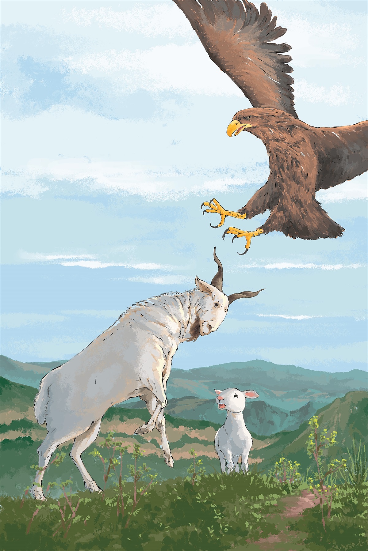 名家动物小说科普读物青少分级阅读彩插儿童插画写实