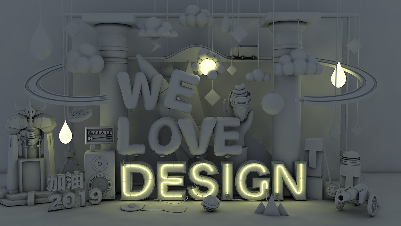 C4D场景搭建（图ZMTUwMzgxMzM2） - 场景 - 站酷设计师马克赛Exe原创素材 - 站酷ZCOOL