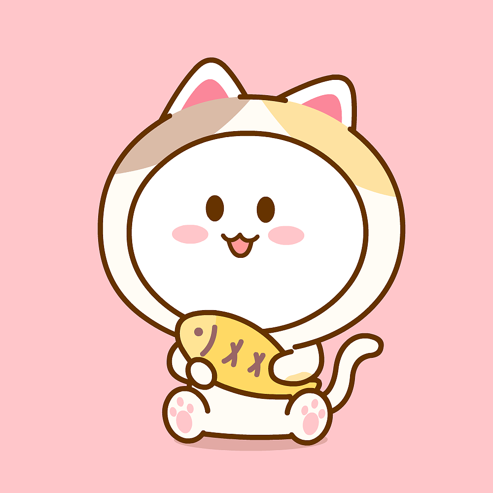 桃小仙 微信表情 卡通动漫 头像壁纸 可爱情侣 幸福 胖