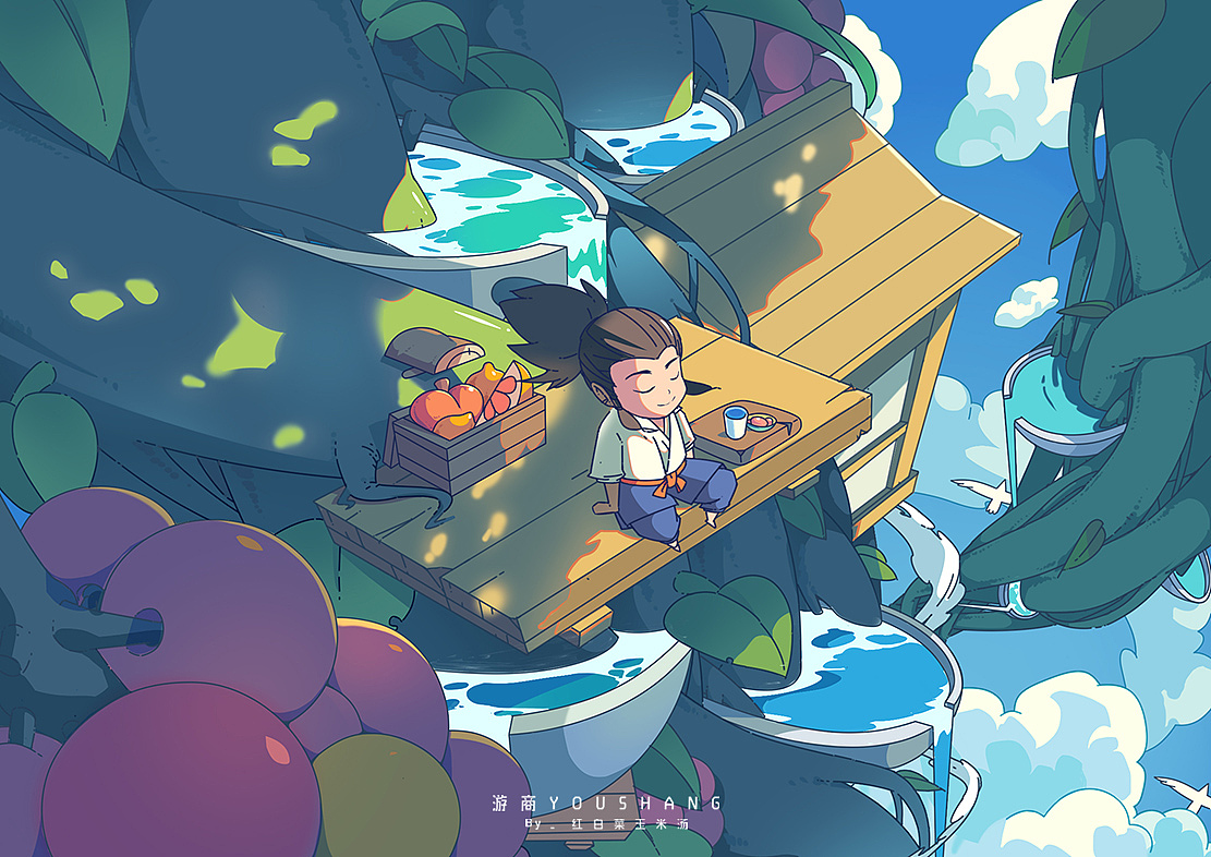 《游商》2021总结（图ZMjgxNzAwNzQw） - 概念设定 - 站酷设计师红白菜玉米汤原创素材 - 站酷ZCOOL