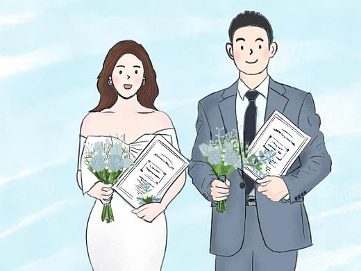 手绘婚纱照（个人主页-ZNTQyMzA5NzY=） - 创作习作 - 站酷设计师七囍_Seven原创素材 - 站酷ZCOOL