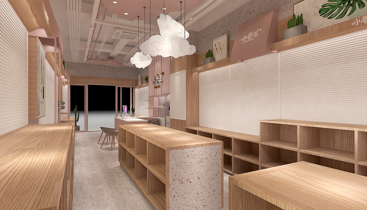 小卷毛饰品店|空间|展陈设计|hello小姐姐 - 原创作品 - 站酷 (zcool)