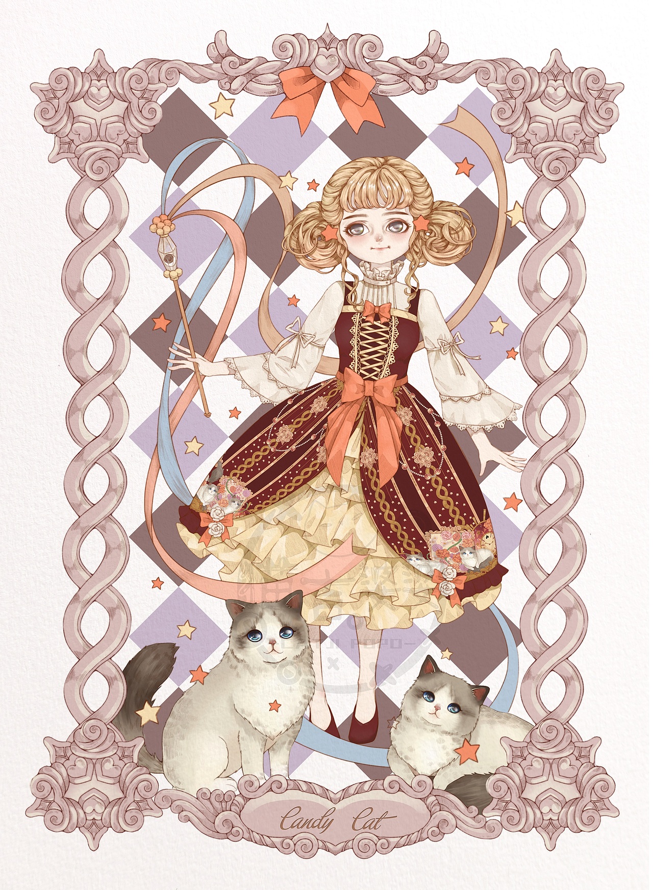 lolita小裙子立绘合集