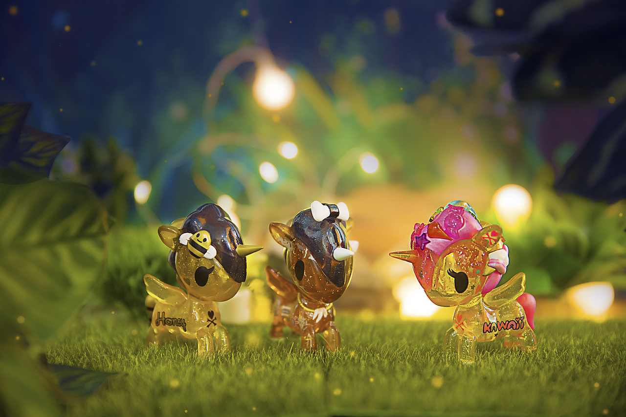 tokidoki独角兽复刻5系列产品摄影