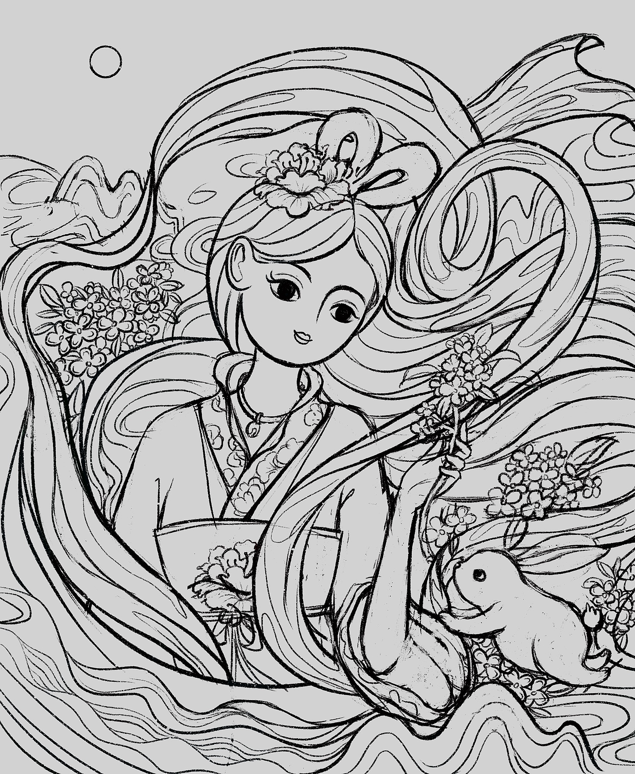 古风商业插画