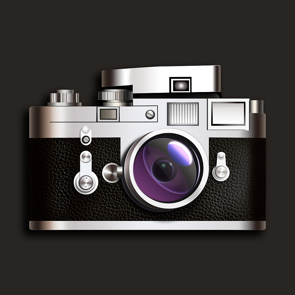 老式照相机拟物练习