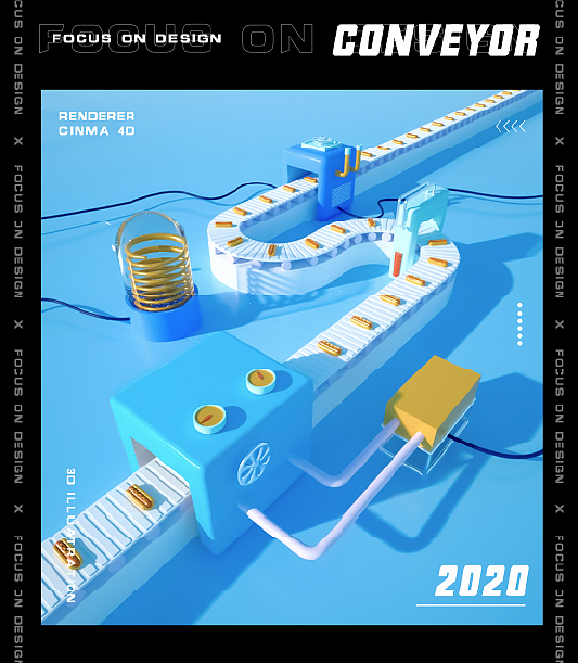 C4D X 插画 2020作品总结（图ZMjQwMDU3Njg4） - 其他三维 - 站酷设计师chenguoping原创素材 - 站酷ZCOOL