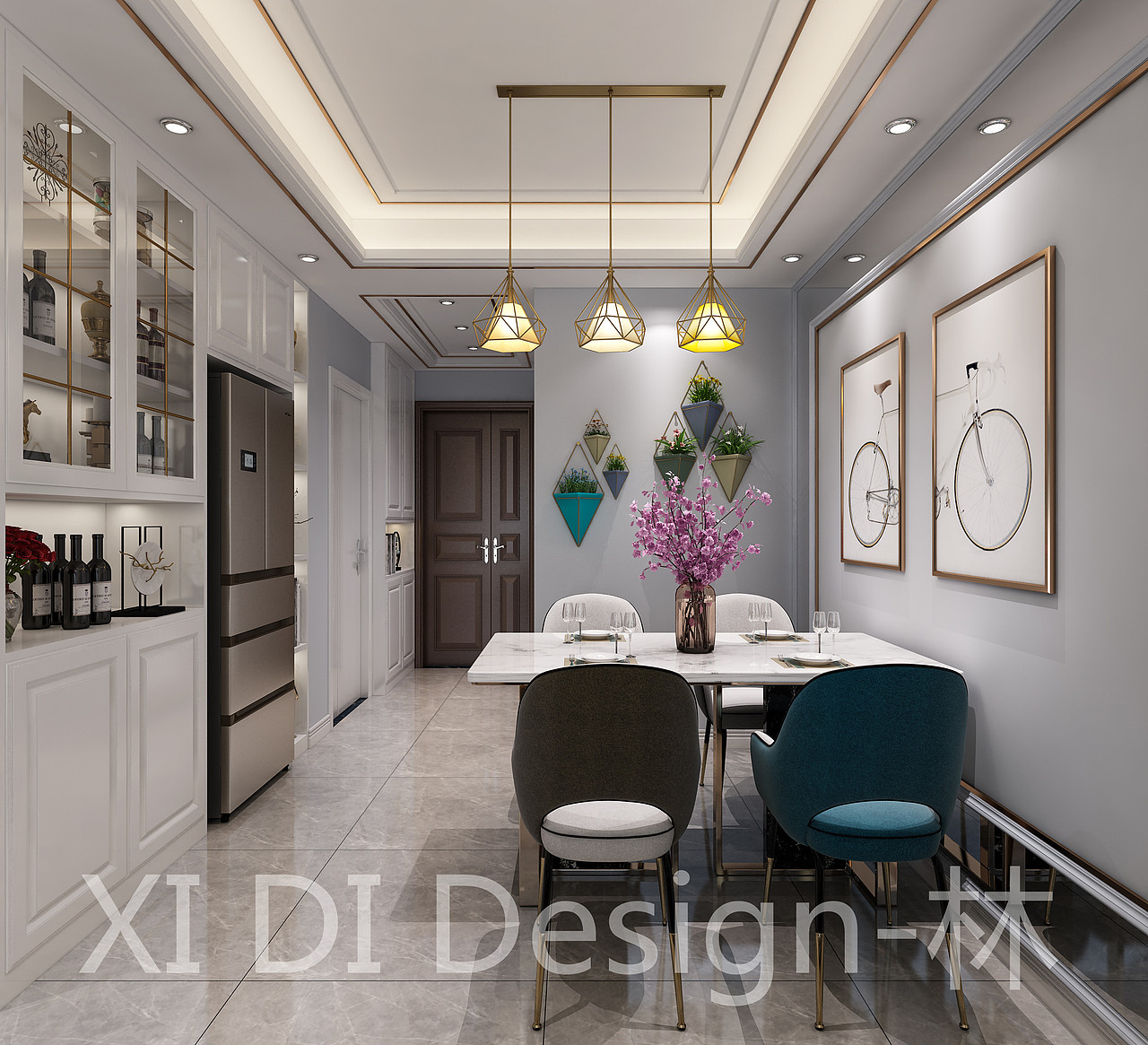 现代、现代轻奢客餐厅设计合集