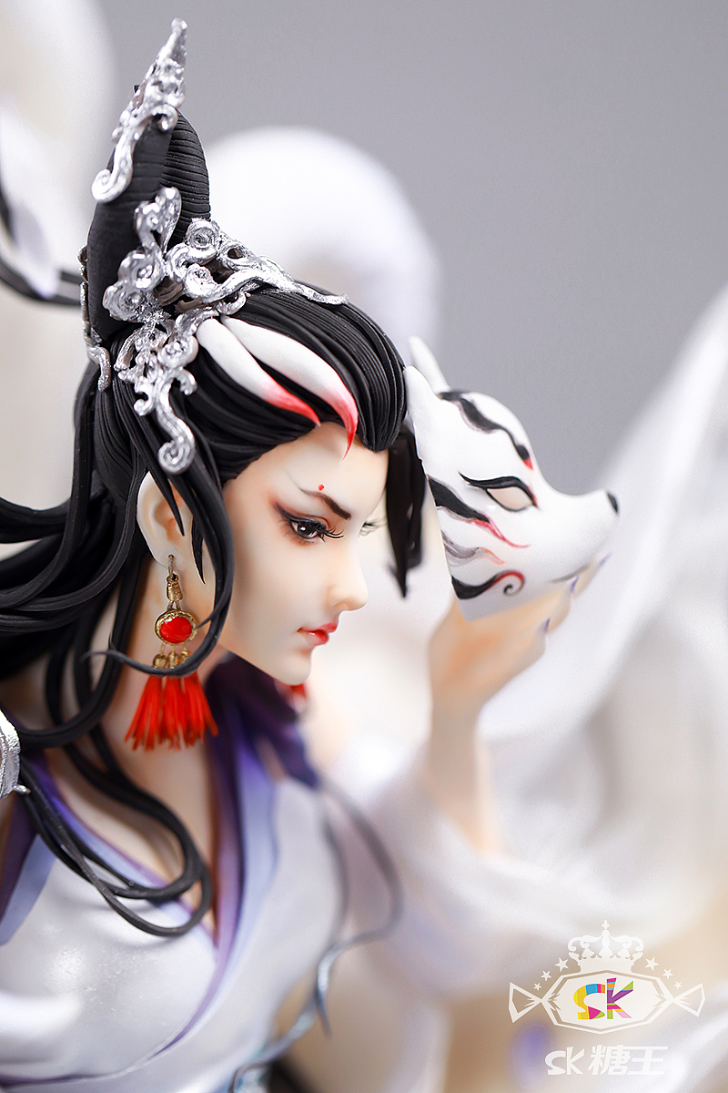 可以吃的手办 | 中国风翻糖人偶蛋糕 《青丘九尾》