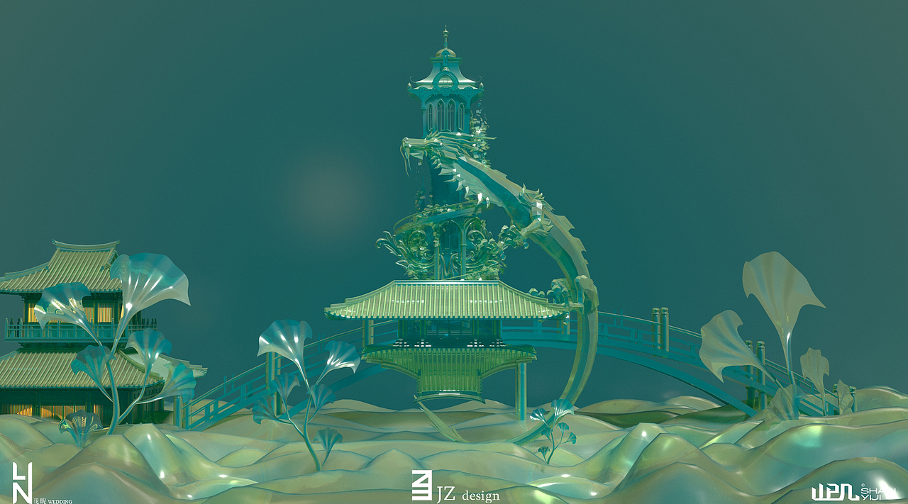 法阁——小景道具设计（图ZMjIyMzUwNTg0） - 场景 - 站酷设计师杰纸空间原创素材 - 站酷ZCOOL