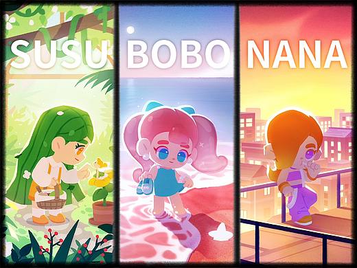 IP练习 | 怪奇少女（个人主页-ZNTQ5NTc0NTY=） - IP形象 - 站酷设计师哈栗卤鸭原创素材 - 站酷ZCOOL