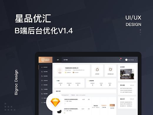 电商平台 | 后台界面（B端）