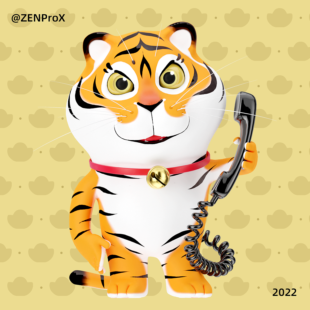 财神虎红包表情（图ZMjg2MDY5OTAw） - 网络表情 - 站酷设计师ZENProX原创素材 - 站酷ZCOOL