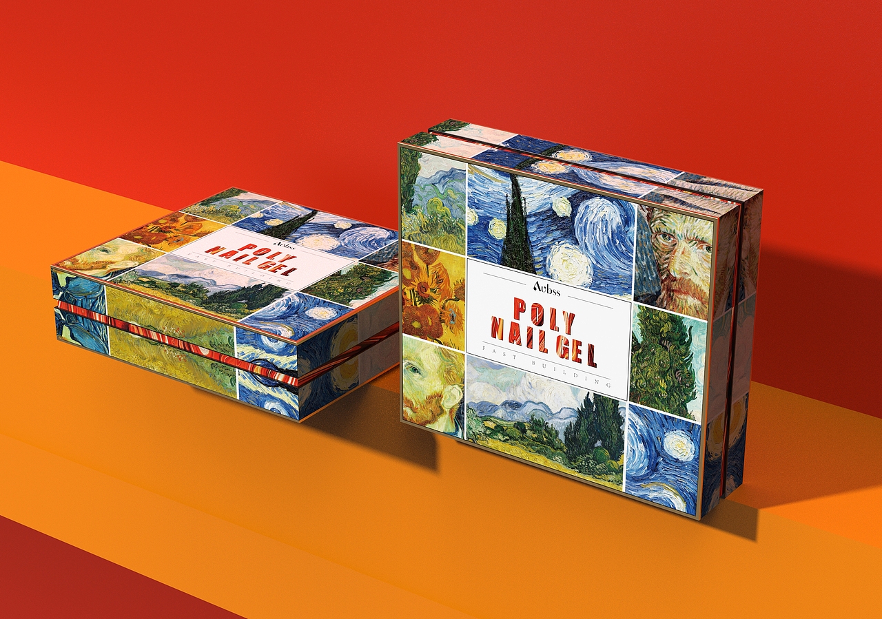 美甲类品牌包装