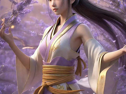 紫霞仙子｜游戏角色人物设计｜二维