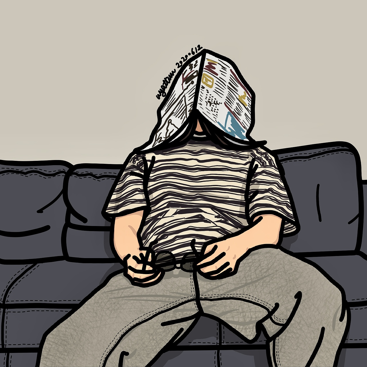 2020年6月插画习作（图ZMjE0NDc4MDAw） - 创作习作 - 站酷设计师武勇勇原创素材 - 站酷ZCOOL