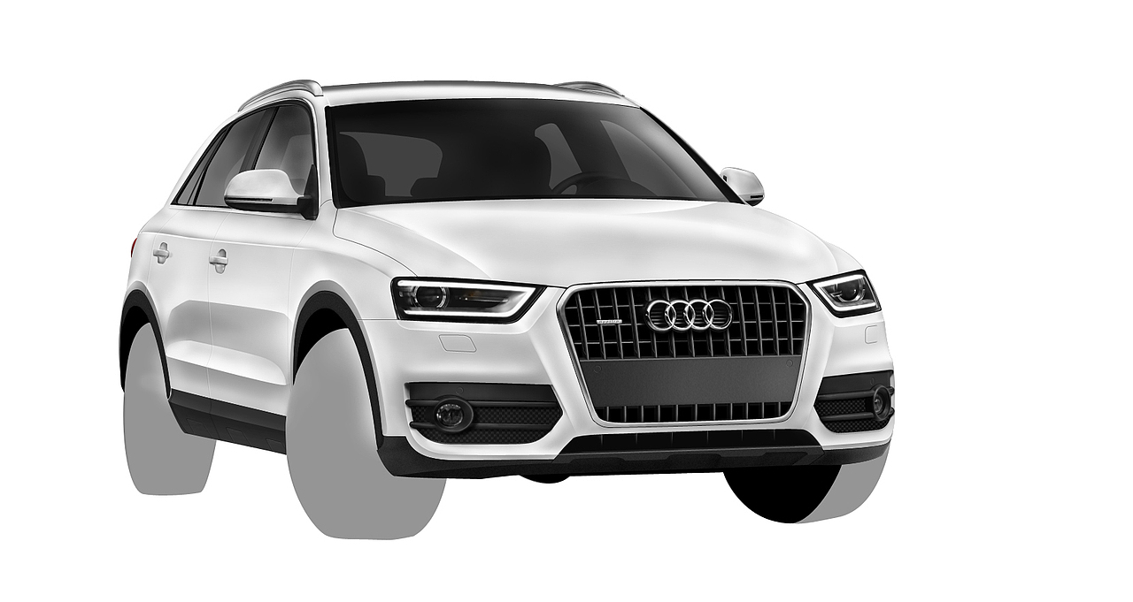 Audi Q3 鼠绘（图ZMTIzNzkyNjg=） - 新锐潮流插画 - 站酷设计师Sidney原创素材 - 站酷ZCOOL