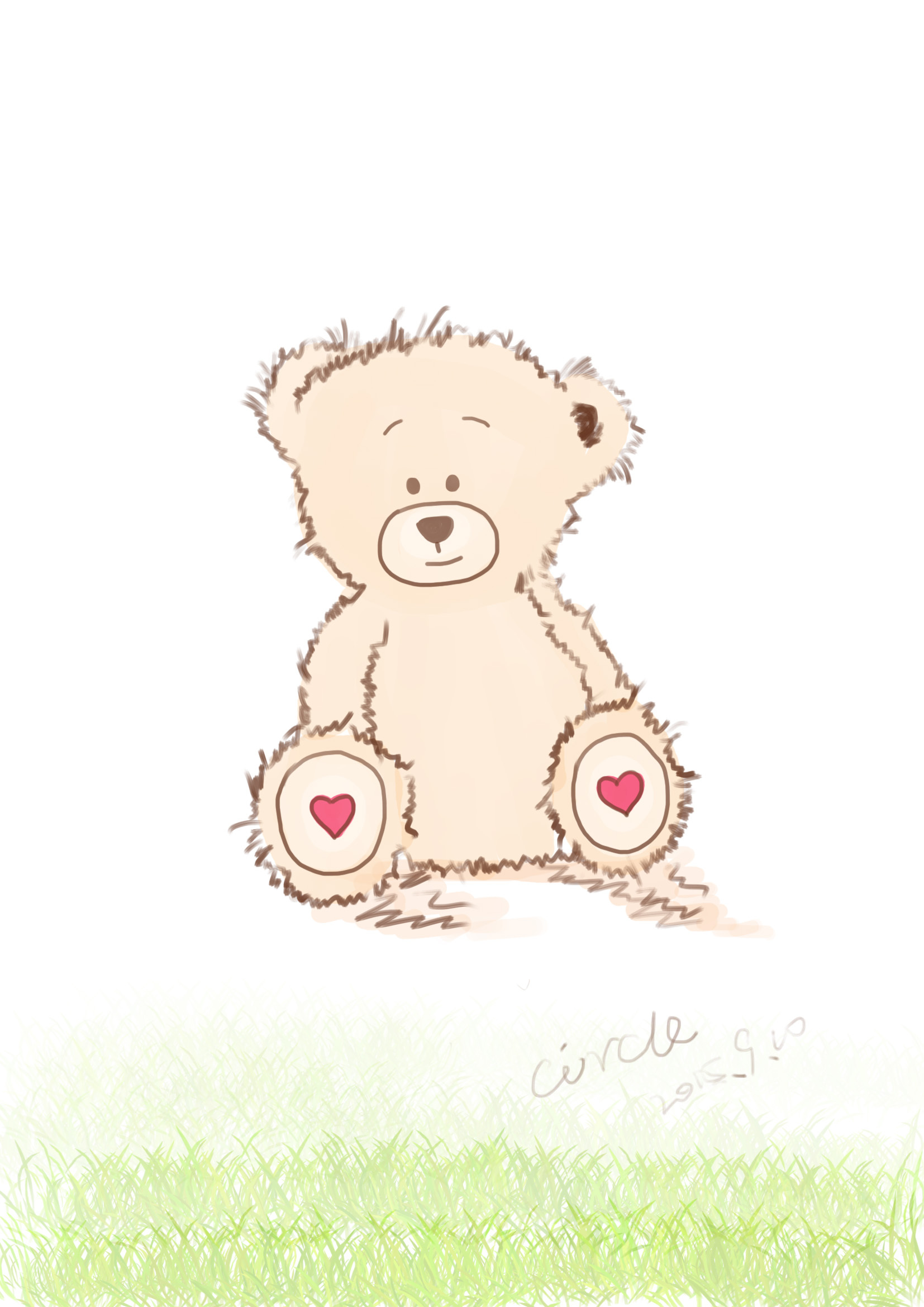 小熊|插画|插画习作|圈圈是个好孩子 - 原创作品 - 站酷 (zcool)