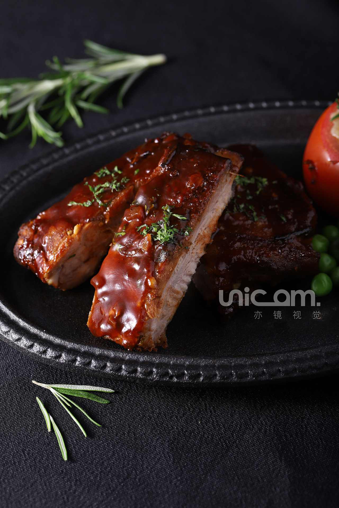 美食摄影-西餐厅菜品创意拍摄