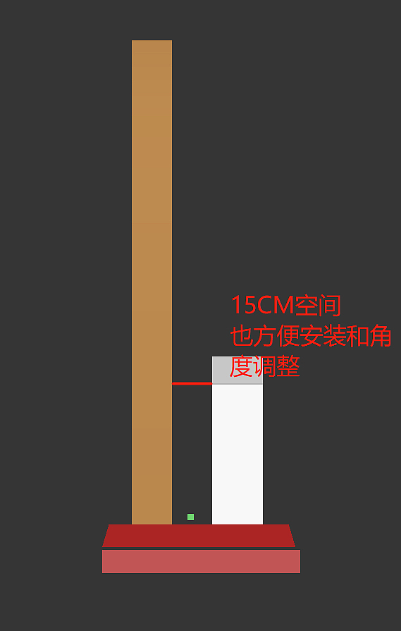 nvc照明logo景观墙