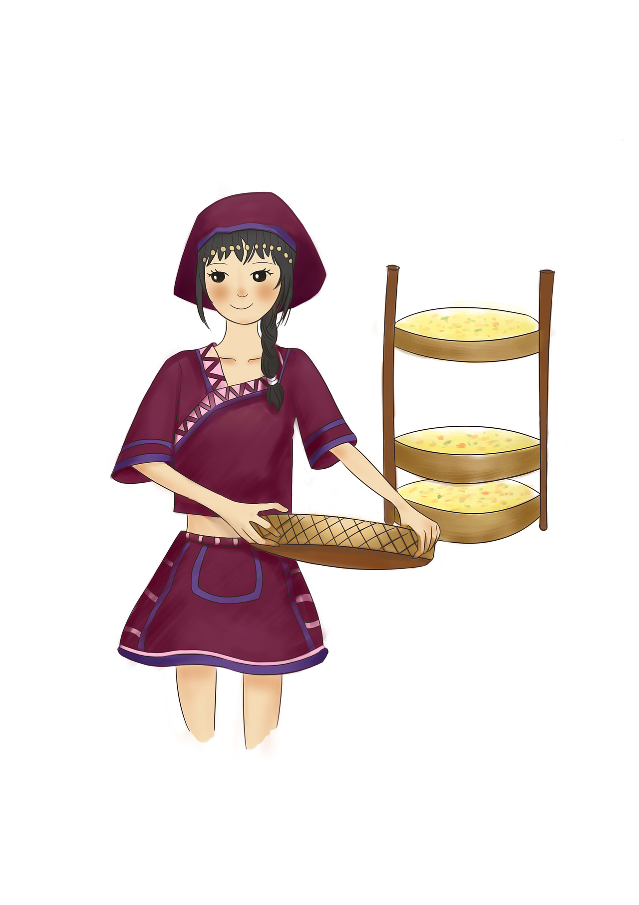 品牌人物设计（图ZMTAxMzY1MTYw） - 图案 - 站酷设计师曹梦婷原创素材 - 站酷ZCOOL