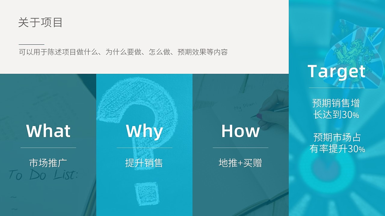 工作汇报型PPT日常练习