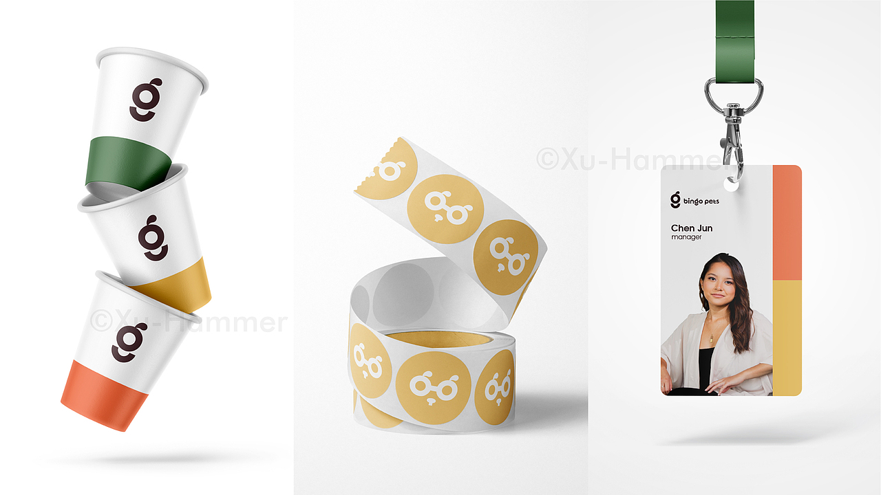 Bingo Pets宠物店-品牌/平面/logo（图ZMjYwNzY1OTg0） - 品牌 - 站酷设计师Hammer_锤子设计原创素材 - 站酷ZCOOL