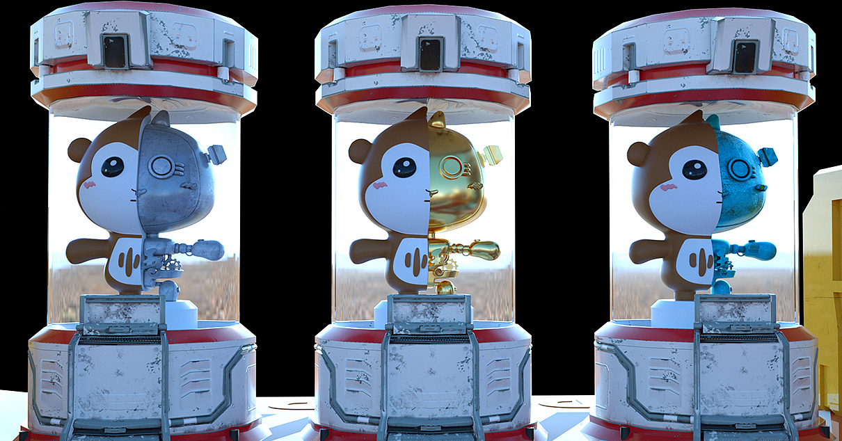 国潮IP悟多多-悟π星球机甲潮艺主题展（图ZMjMxMDMxMjgw） - 动画/影视 - 站酷设计师栋漫文创原创素材 - 站酷ZCOOL