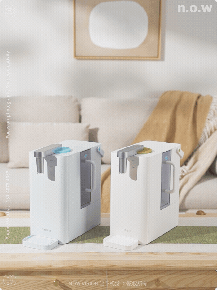 【平面&视频】小家电 | 熊小夕净饮机 X 当下视觉