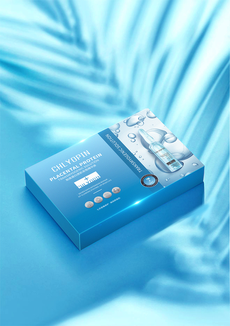 网红爆品安瓶精华液包装设计&详情页