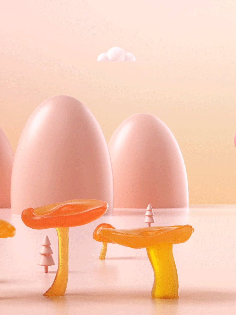 婴儿牙胶玩具三维视频设计母婴儿童淘宝短视频动画策划